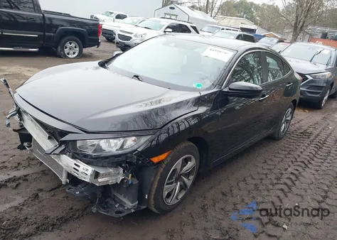 2020 Honda Civic Lx z USA, uszkodzony, nr VIN 2HGFC2F65LH588987